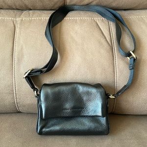 Aimee Kestenberg Preston Novelty Mini Flap Crossbody Leather Bag with Dustbag